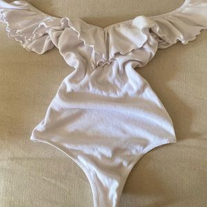 Aritzia white Bodysuit